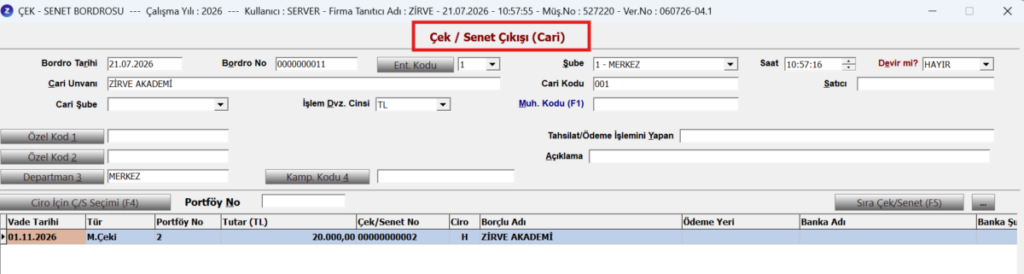 image-269-1024x274 Nasıl Yapılır? Zirve Kullanım Kılavuzları  zirveyazılım Zirve yazılım senet muhasebe çek 