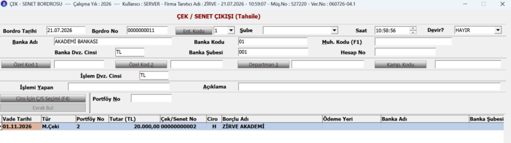 image-270-1024x287 Nasıl Yapılır? Zirve Kullanım Kılavuzları  zirveyazılım Zirve yazılım senet muhasebe çek 