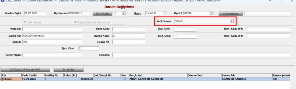 image-280-1024x308 Nasıl Yapılır? Zirve Kullanım Kılavuzları  zirveyazılım Zirve yazılım senet muhasebe çek 
