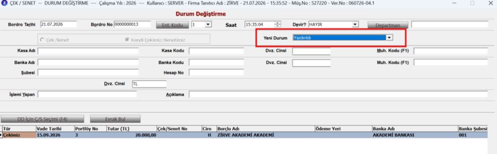 image-282-1024x318 Nasıl Yapılır? Zirve Kullanım Kılavuzları  zirveyazılım Zirve yazılım senet muhasebe çek 