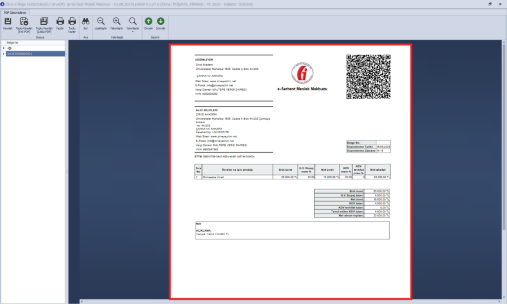 image-58-1024x614 E-Dönüşüm Nasıl Yapılır? Zirve Kullanım Kılavuzları  Zirve gib esmm elektronik serbest meslek makbuzu e-smm aktivasyon e-smm e-dönüşüm aktivasyon 