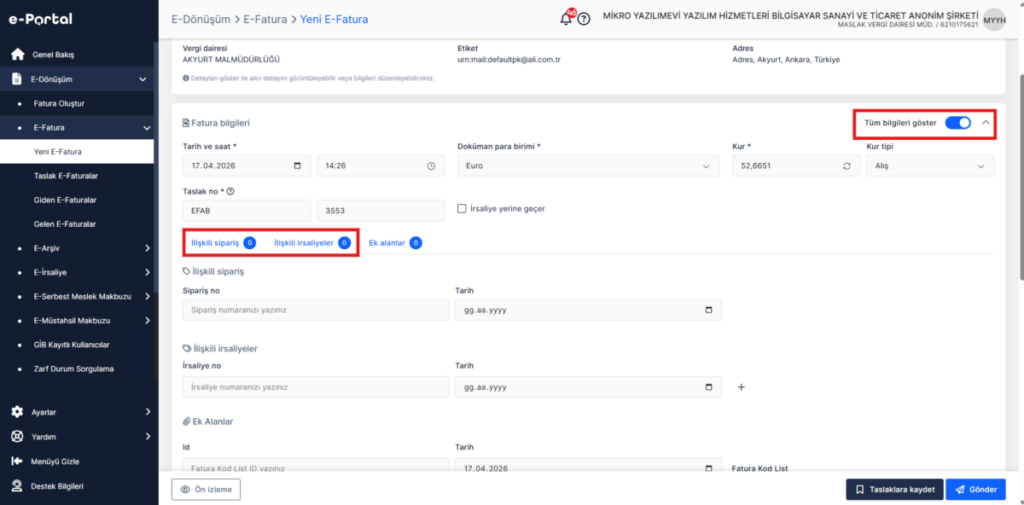 image-103-1024x505 e-Portal Nasıl Yapılır? Zirve Kullanım Kılavuzları  portal fatura e-portal e-fatura e-dönüşüm e-arşiv e fatura kesme 