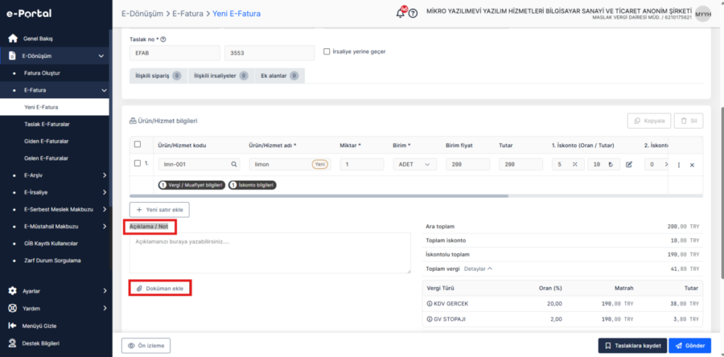 image-117-1024x505 e-Portal Nasıl Yapılır? Zirve Kullanım Kılavuzları  portal fatura e-portal e-fatura e-dönüşüm e-arşiv e fatura kesme 