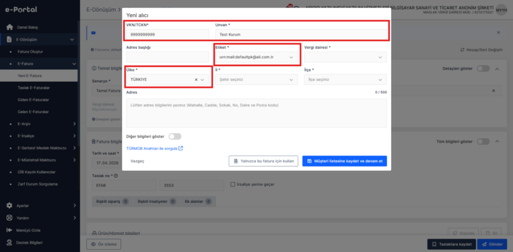 image-98-1024x503 e-Portal Nasıl Yapılır? Zirve Kullanım Kılavuzları  portal fatura e-portal e-fatura e-dönüşüm e-arşiv e fatura kesme 