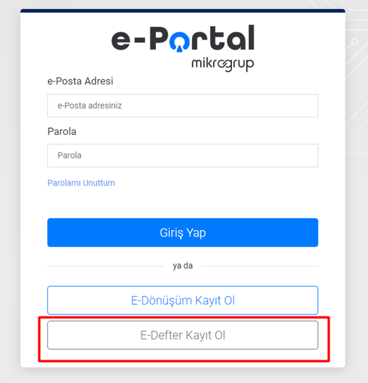 image e-Portal Zirve Kullanım Kılavuzları  zirveyazılım zirve yazılım Zirve nasıl yapılır e-dönüşüm e-defter 