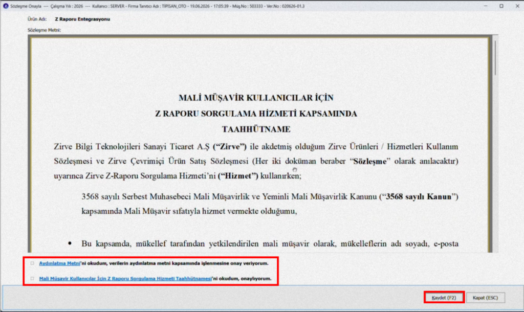 image-78-1024x610 Nasıl Yapılır? Veri Aktarımları Zirve Müşavir  Z Raporu Muhasebeleştirme Z Raporu Entegrasyonu Z Raporu Yazarkasa Entegrasyonu Muhasebe entegrasyonu 