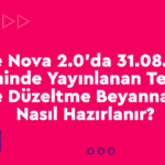 Duzeltme-Beyannamesi-150x150 Genel Muhasebe İş Yönetimi ve Girişimcilik Nasıl Yapılır? Veri Aktarımları  zirve yazılım Zirve nasıl yapılır mizan gelir tablosu evrak gönder e-mükellefe evrak gönder e-mükellef bordro bilanço 