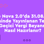 Gecici-Vergi-Beyannamesi-150x150 Nasıl Yapılır? Zirve Nova  nasıl yapılır kurum geçici vergi beyannmesi genel muhasebe gelir geçici vergi beyannamesi geçici vergi dönemi geçici vergi beyannamesi geçici beyanname enflasyon muhasebesi Enflasyon Düzeltmesi 