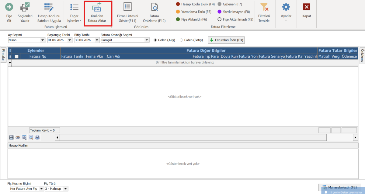 Express Aktarım ile XML'den Fatura Aktarımı Nasıl Yapılır? - Zirve