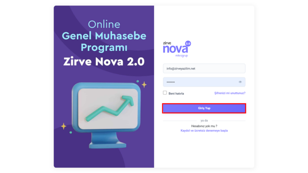 image-83-1024x576 Zirve Nova  Zirve Nova 2.0 Veri Güvenliği İki Aşamalı Doğrulama Hesap Güvenliği Giriş Güvenliği Dijital Güvenlik Çift Faktörlü Kimlik Doğrulama Bulut Muhasebe Programı 