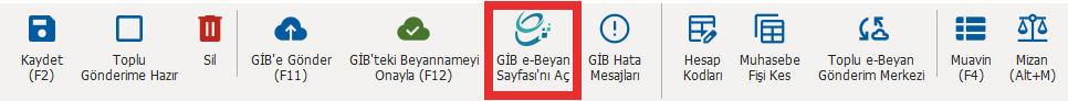 image-91 Zirve Kullanım Kılavuzları Zirve Müşavir  zirve masaüstü GİB e-Beyan Gelir Geçici Vergi Beyannamesi hazırlama gelir geçici vergi beyannamesi geçici vergi hesaplama geçici vergi beyannamesi e-Beyan Sistemi e-Beyan Gelir Geçici Vergi e-Beyan entegrasyon anahtarı e-Beyan beyanname onaylama beyanname gönderme 